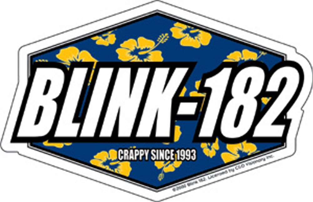 Blink-182 Aloha Sticker