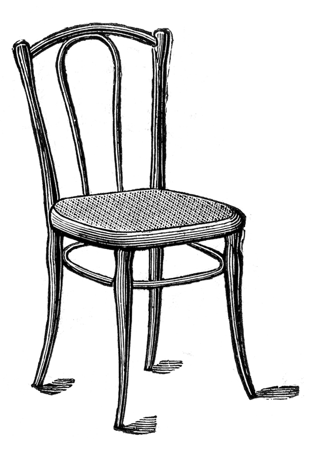clipart of chairs and table - photo #4