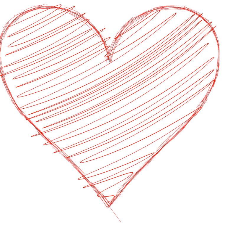 heart sketch