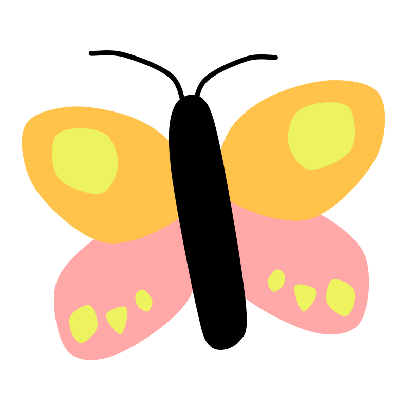 Clipart - Butterfly