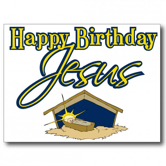 clipart name happy birthday jesus - photo #13