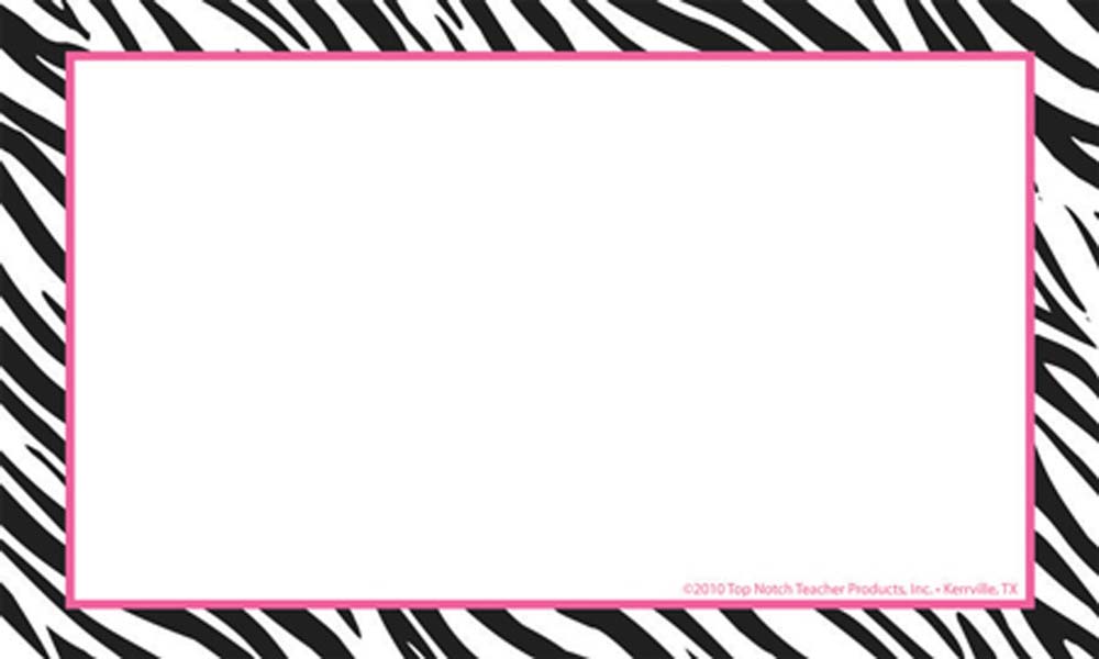 Zebra Print Borders Wallpapers and Background