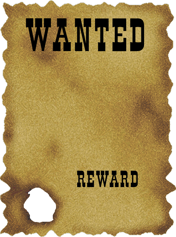 Cowboy Wanted Poster Cake Ideas and Designs