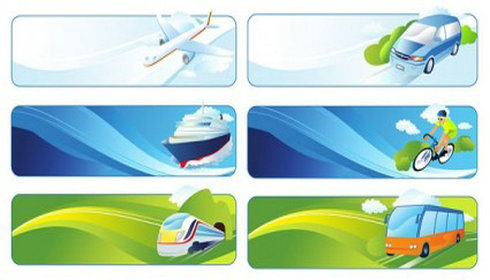 6 Travel Tourism Banner Vector | Free Vector Download - Graphics ...