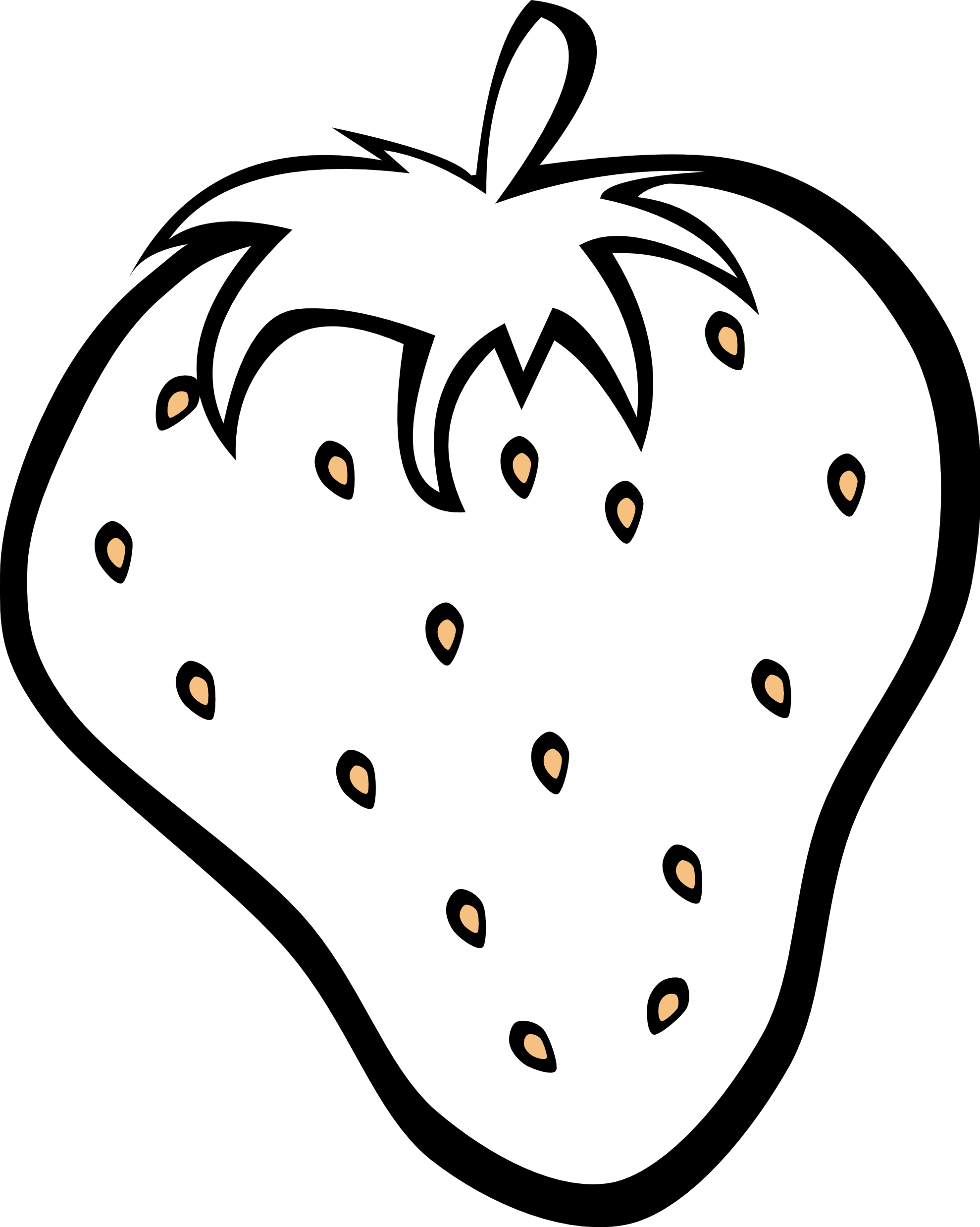 Black And White Pictures Of Fruit - ClipArt Best