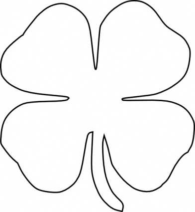 Four Leaf Clover Clipart | Clip Art Pin