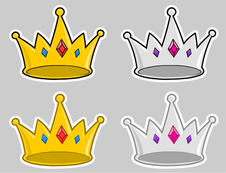 Clip Art Hoard: Cartoon Crown