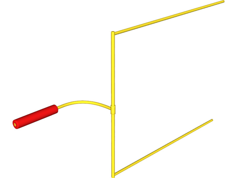 American Football Goal Post 3D Model Download | 3D CAD Browser