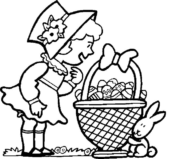 Easter Coloring Pages ~ Easter Dresses ~ Easter eCards ~ Easter ...