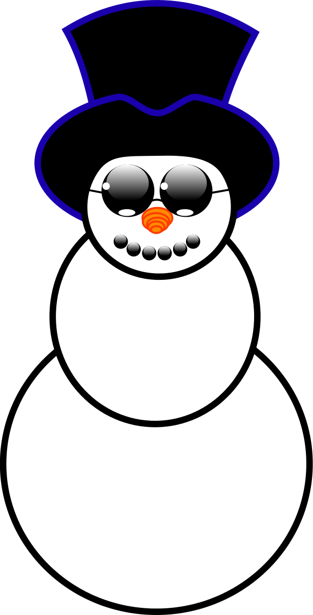 Snowman Clipart by hextrust : Christmas Cliparts #5144- ClipartSE