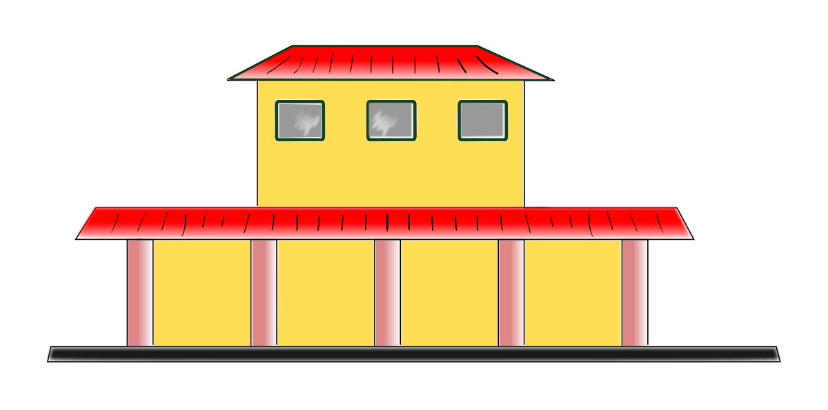 Train Station Clipart by cprostire : Building Cliparts #2934 ...