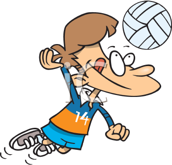 Royalty Free Volleyball Clip art, Sport Clipart