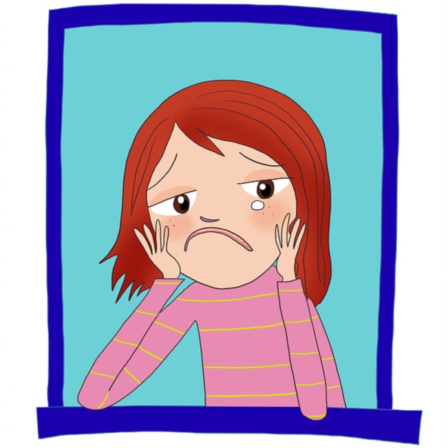 Little Girl Sad Cartoon Images & Pictures - Becuo
