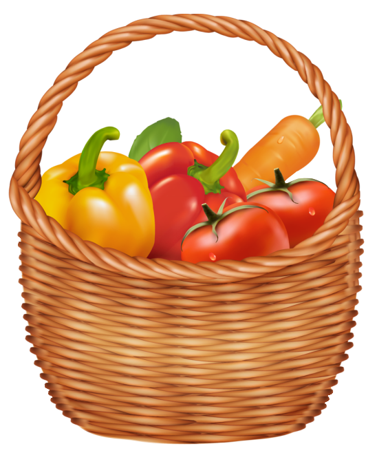 Vegetables Basket PNG Clipart Picture