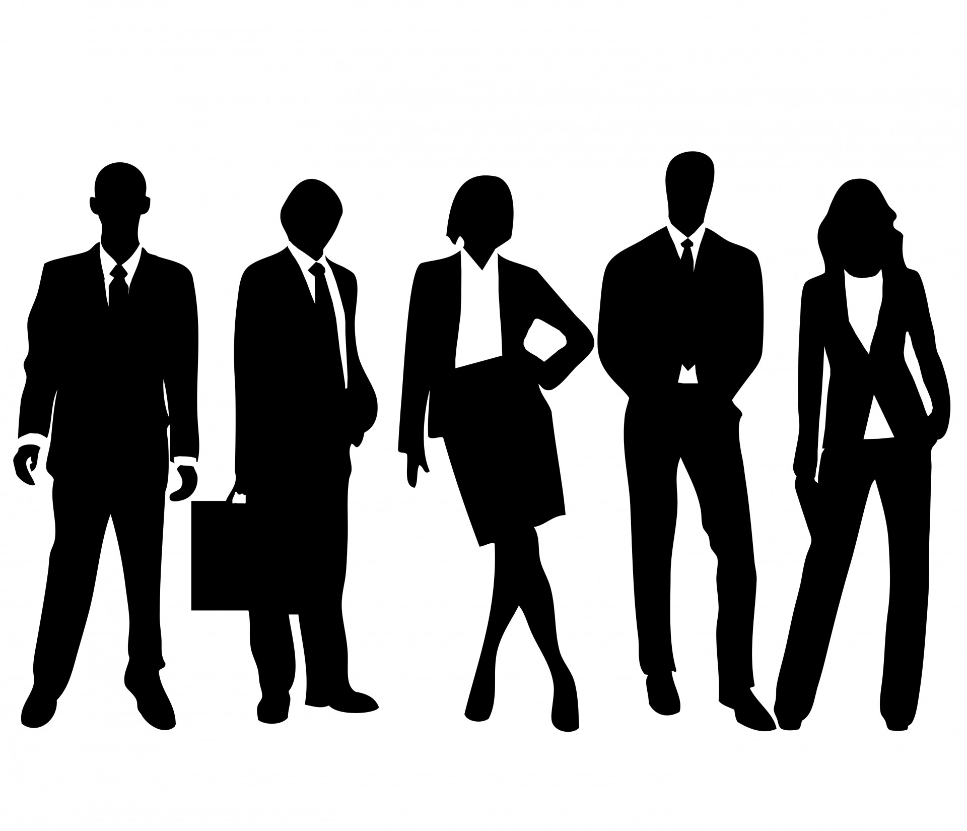 Business People Silhouette | Clipart Panda - Free Clipart Images