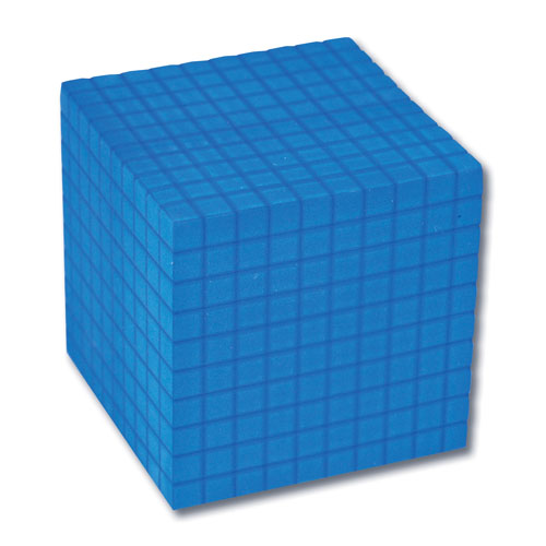 Base 10 Soft Foam Blue Thousand Blocks (25) [122804] - $79.99 ...