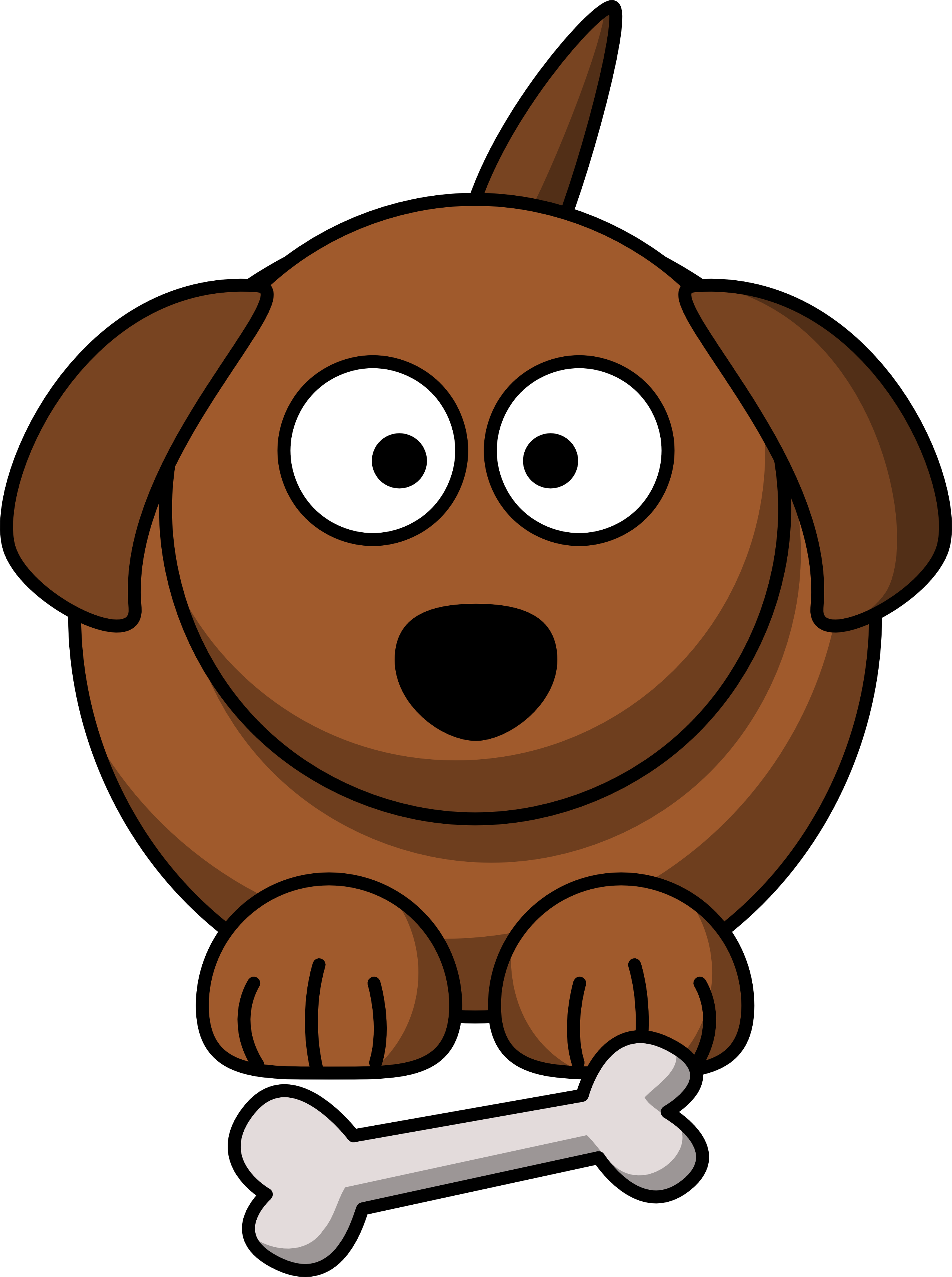 Drawings Of Cartoon Dogs - ClipArt Best