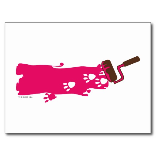 Pink Panther Pawprints - ClipArt Best