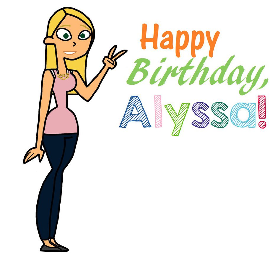 Happy 18th Birthday, Alyssa! by Sassafras-Tea on deviantART