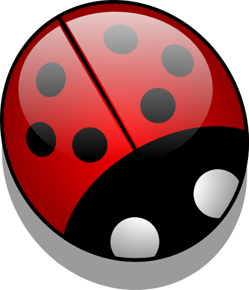 Ladybug clip art - vector clip art online, royalty free & public ...