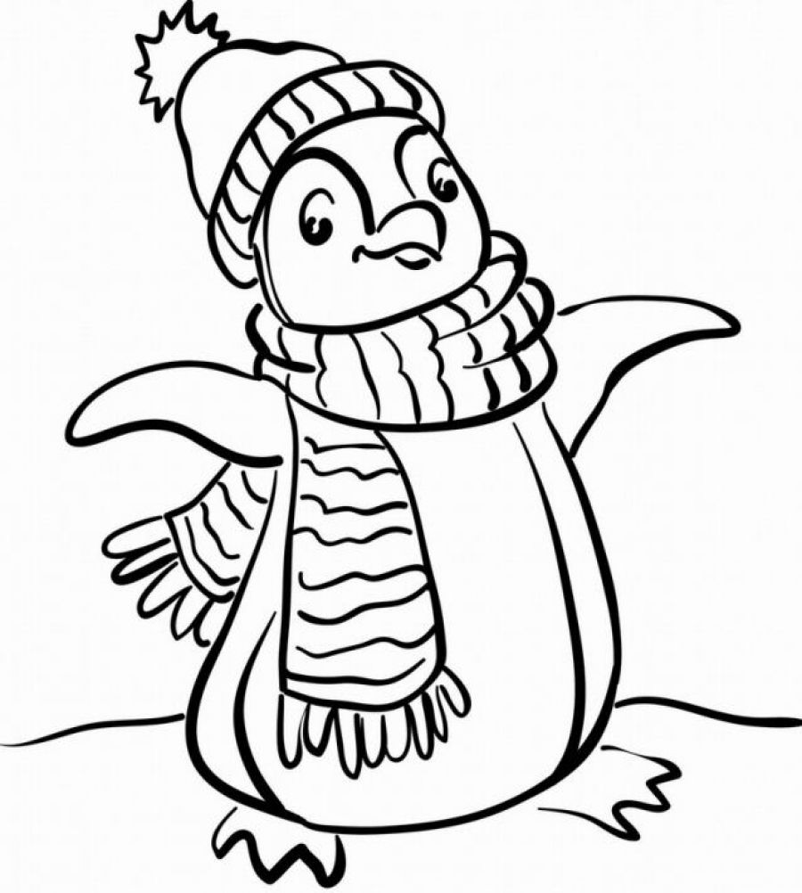 Cartoon penguin coloring pages - Coloring Pages & Pictures - IMAGIXS