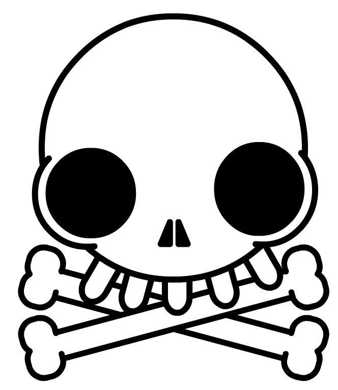 Skull and Crossbones Moofoo by homfrog on deviantART