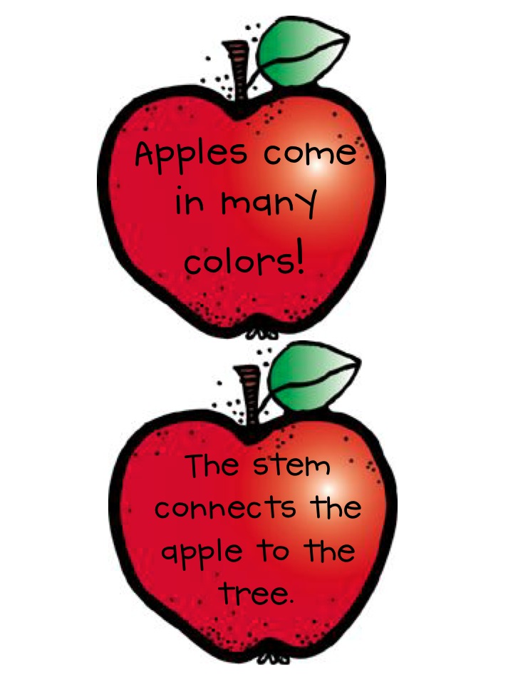 What the Teacher Wants!: You're the apple of my eye!