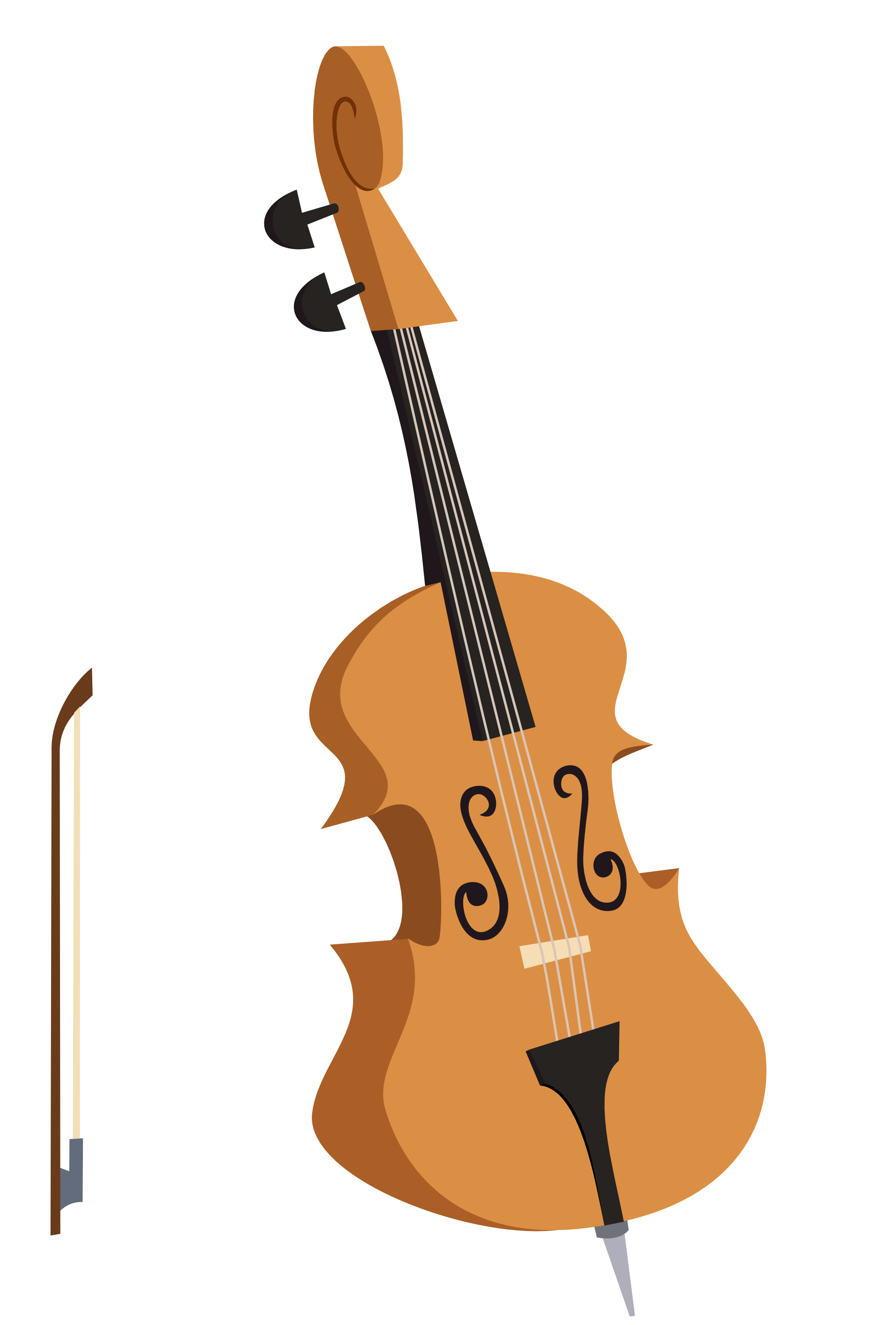 Images For > Playing Cello Clipart