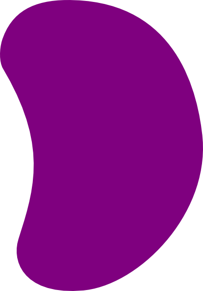 Purple-jelly-bean clip art - vector clip art online, royalty free ...