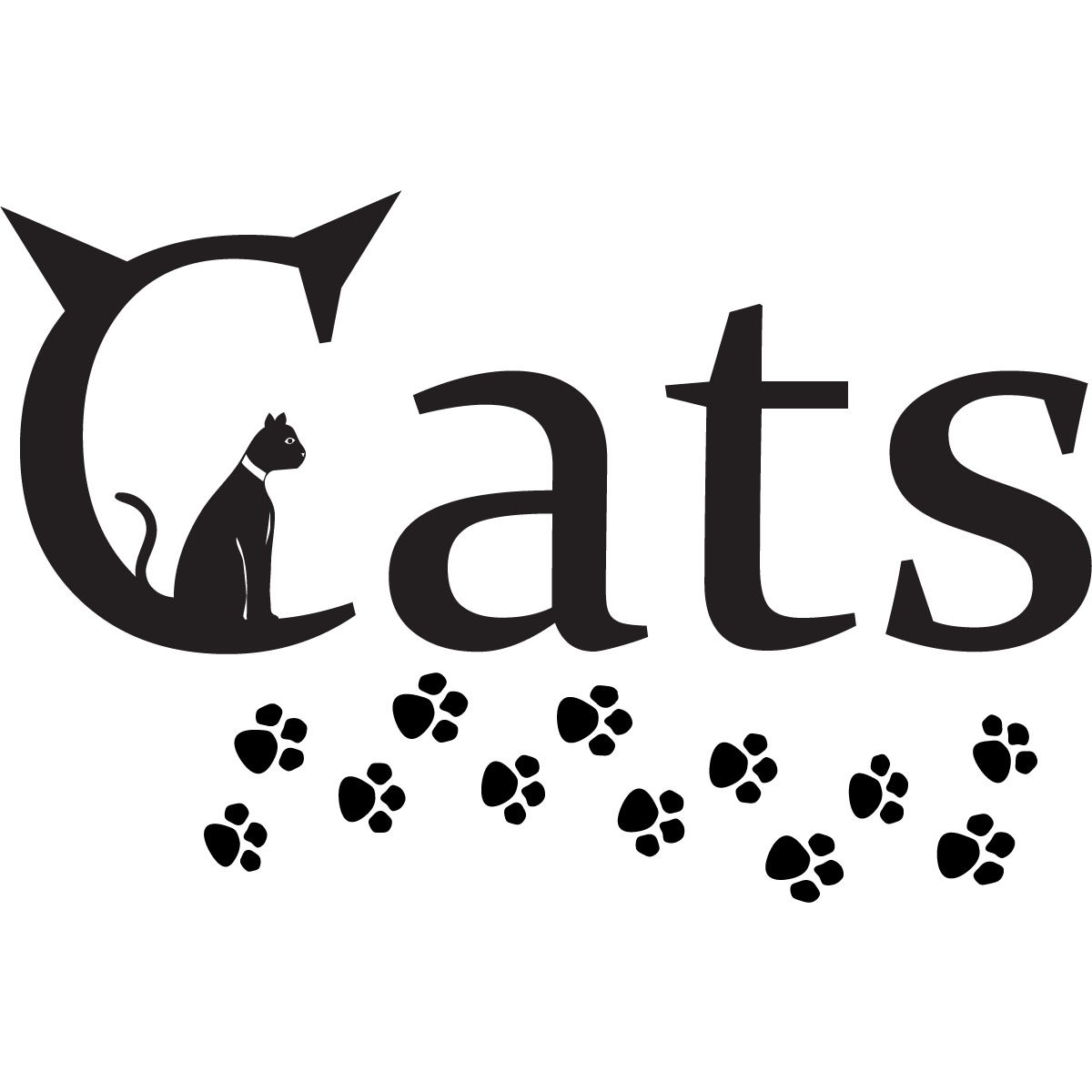 clip art of cat paw prints - photo #5