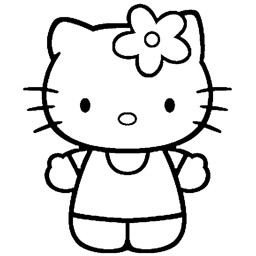 Hello Kitty Snowman Coloring Images & Pictures - Becuo