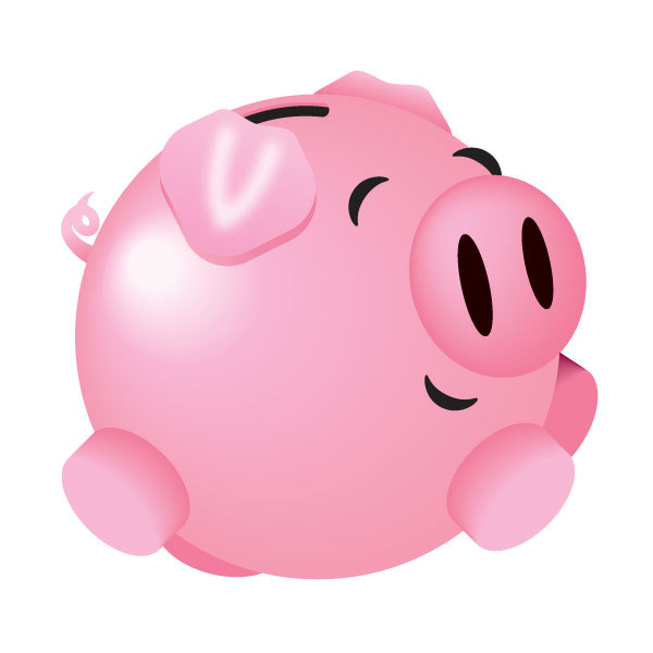 Piggy Bank Illustration on Behance