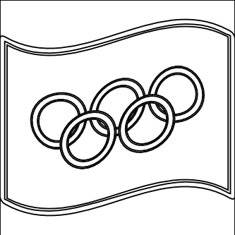 Olympic Rings Clip Art Black Line - ClipArt Best
