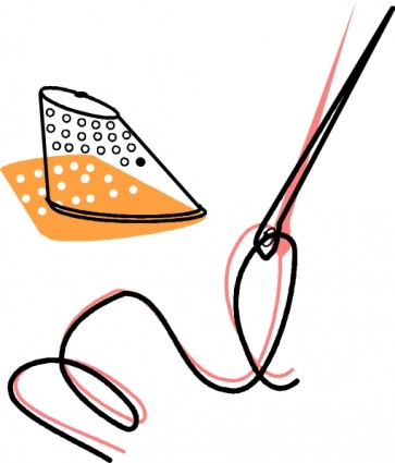 Sewing needle Vector clip art - Free vector for free download