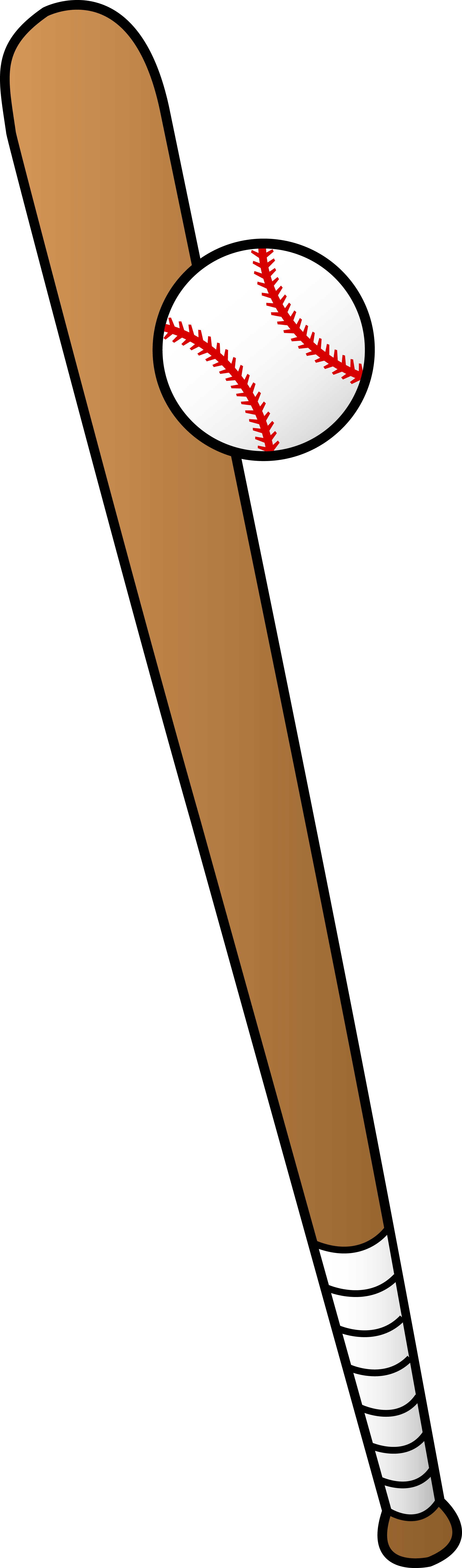 Picture Of A Baseball Bat - Cliparts.co