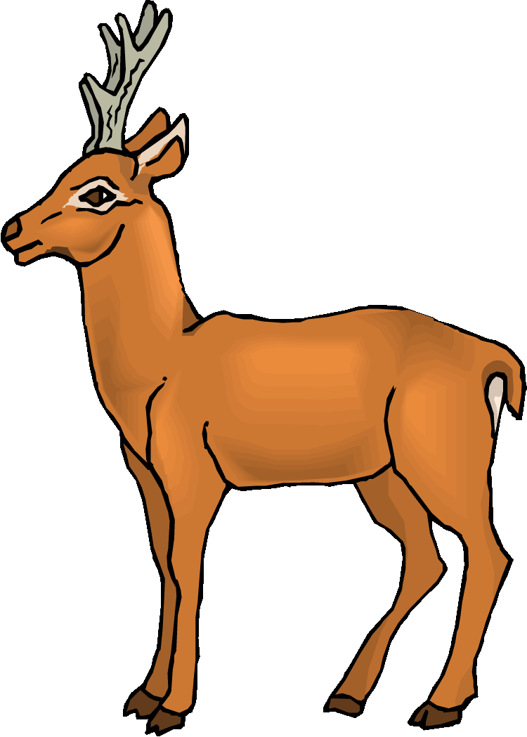free clip art buck deer - photo #26
