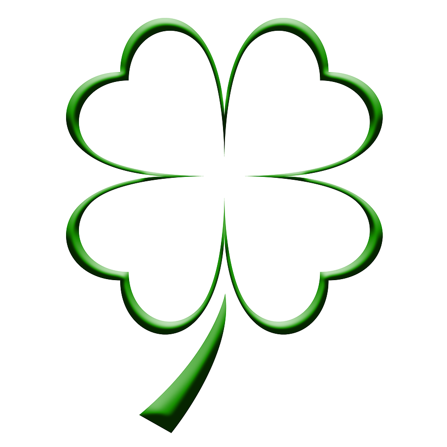 Four Leaf Clover Coloring Page - ClipArt Best