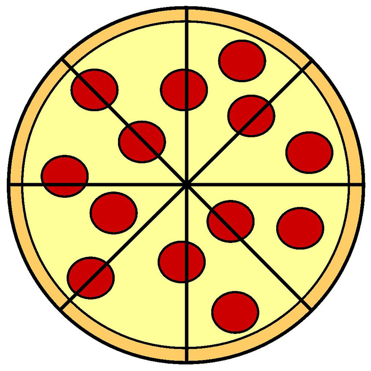 Cartoon Pepperoni Pizza Images & Pictures - Becuo