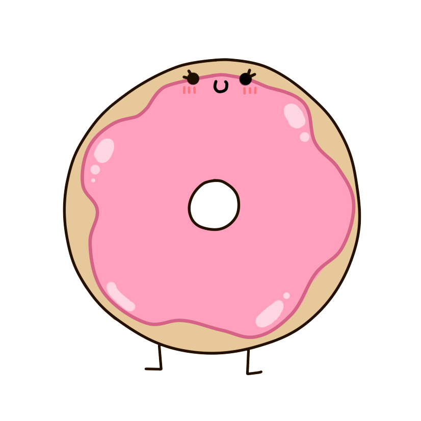 girly tumblr drawings Of Cliparts.co Images Doughnuts