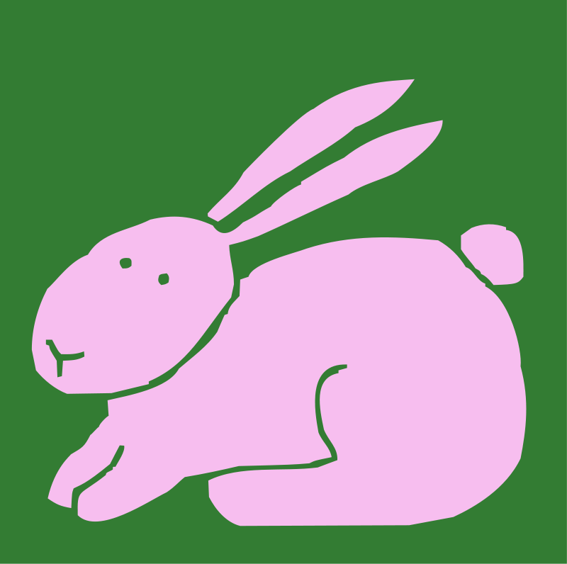 White Bunny Rabbit Clip Art Download