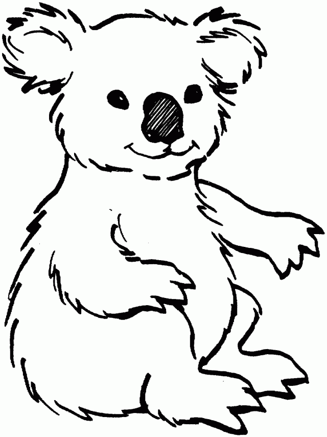 Koala Bear Coloring Pages Www Canrest Com Coloring Pages Garden ...