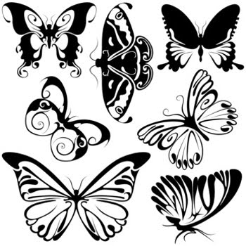 simple butterfly tattoo designs - Image For Archive