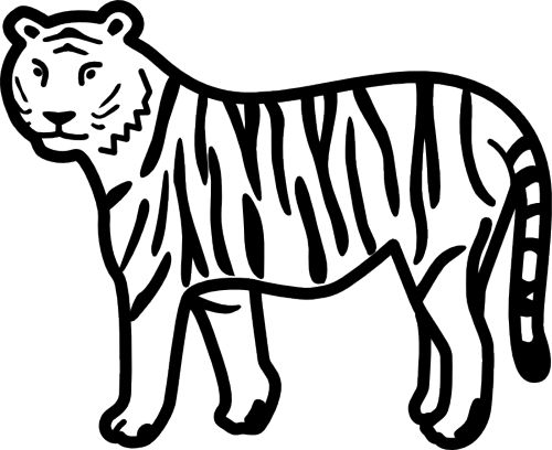 Cute White Tiger Clipart | Clipart Panda - Free Clipart Images