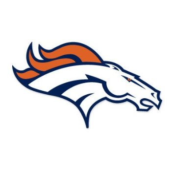 Amazon.com : Denver Broncos NFL Large Sticker (12" x 7") Cornhole ...