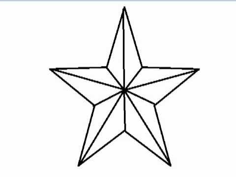 How to Draw a Star - YouTube