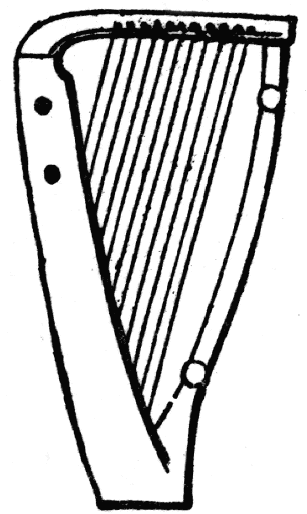 Harp, Anglo-Saxon | ClipArt ETC