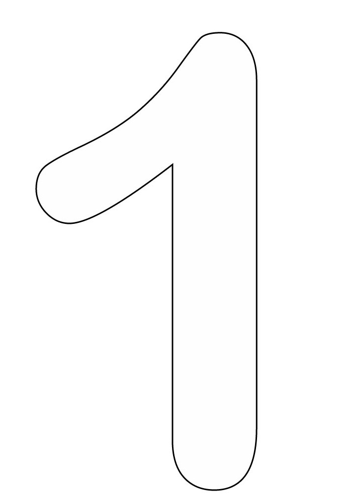 Numbers | Free Coloring Pages - Part 3