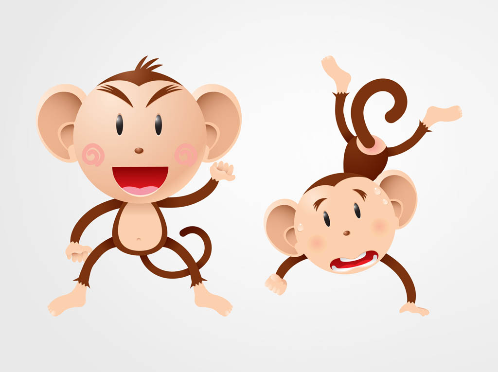 monkey laughing clipart - photo #21