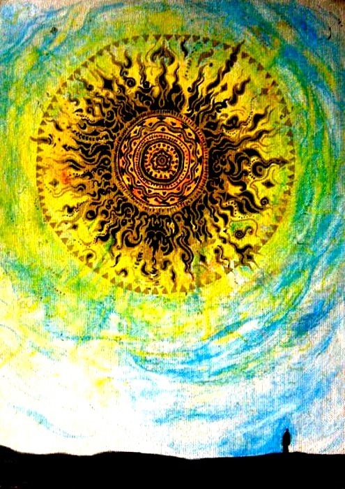 Circling In Dizziness (Mandala sun art. ☾✯☮circlingindizziness ...