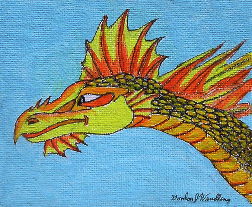 Friendly Dragon by Gordon Wendling